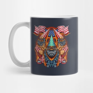 American Gnomes - 4th Of July Flag Mug